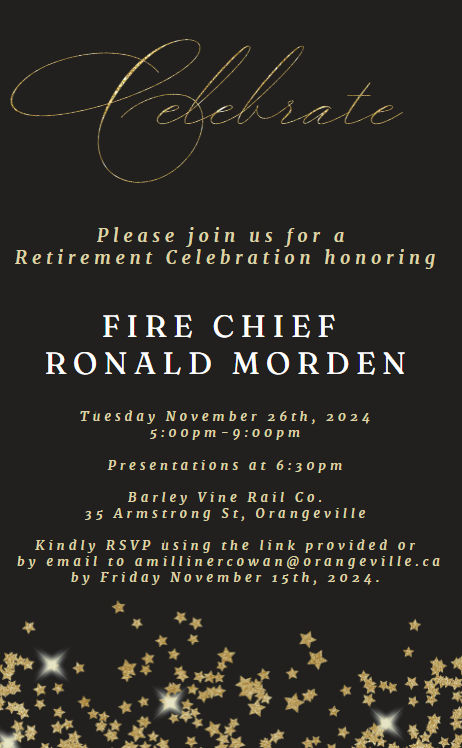 Ronald Morden Retirement