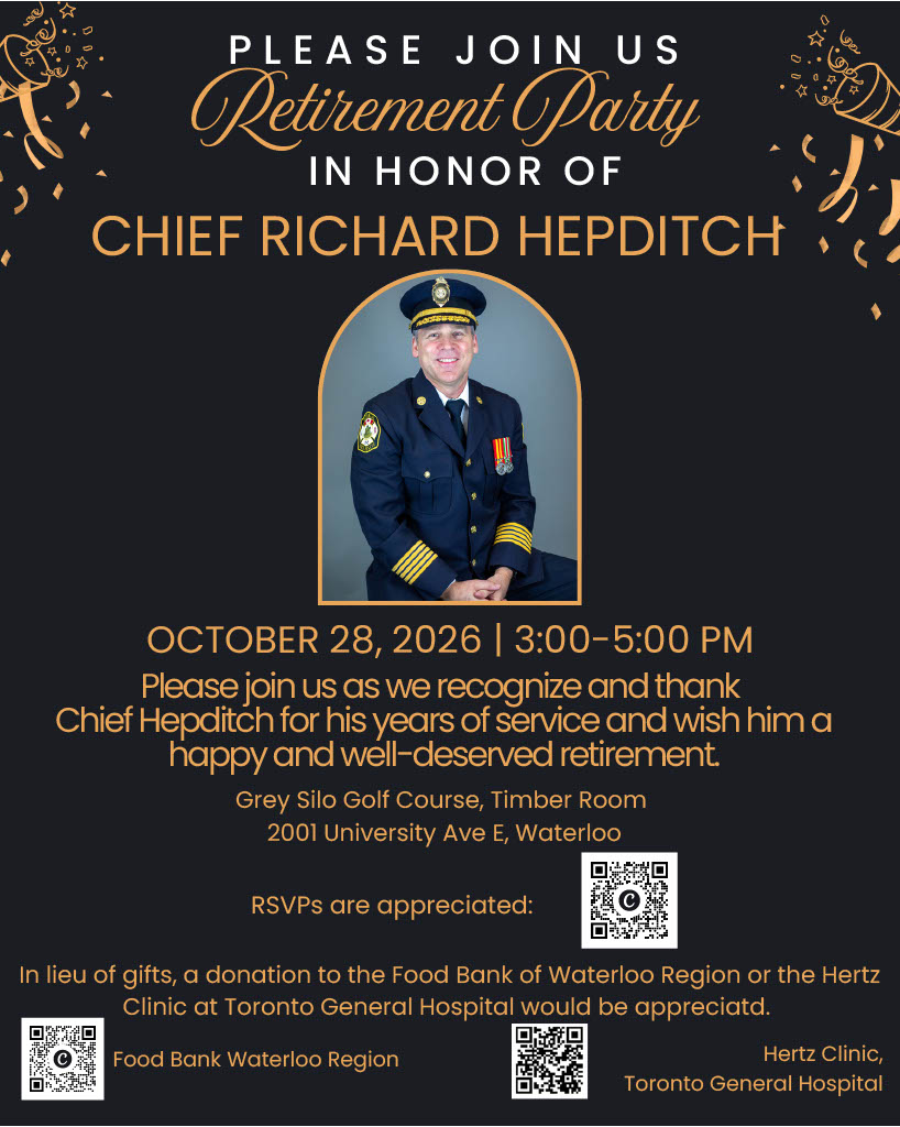 Chief Hepditch Retirement