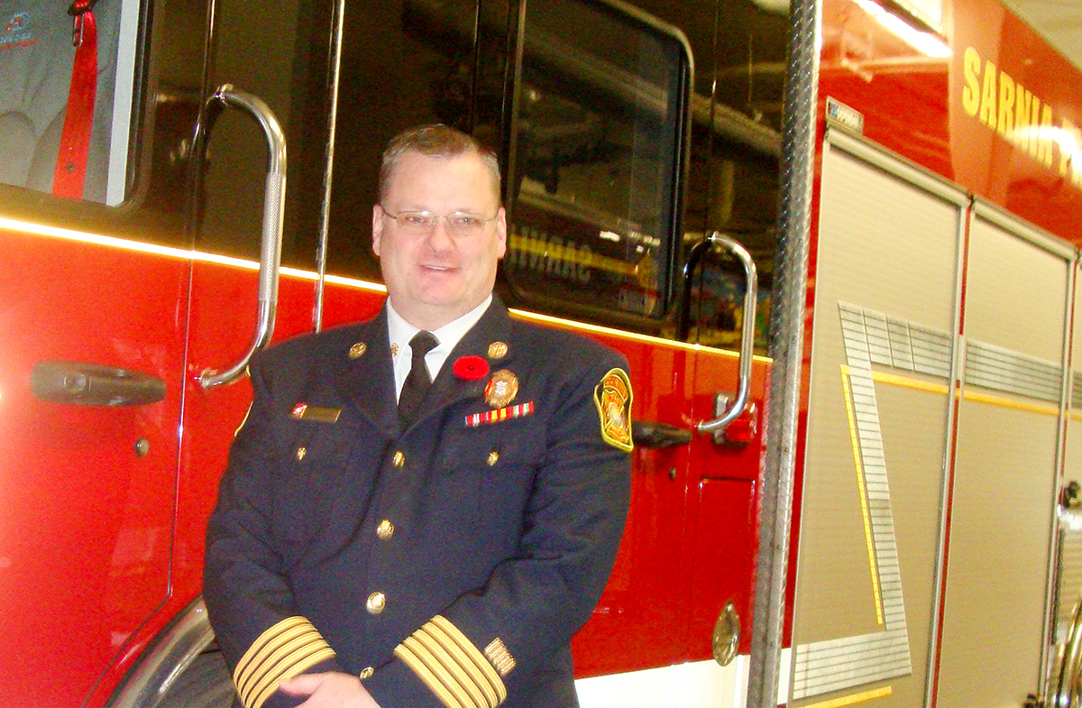 OPINION: Arnold set to blaze a new trail at Sarnia Fire Rescue