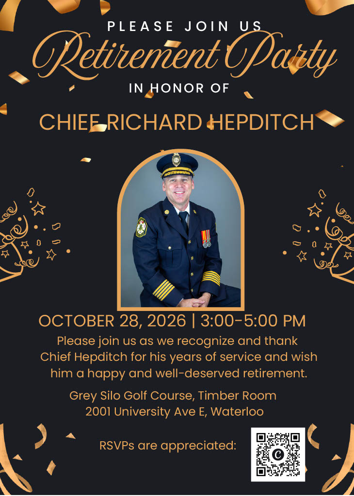 Richard Hepditch is retiring