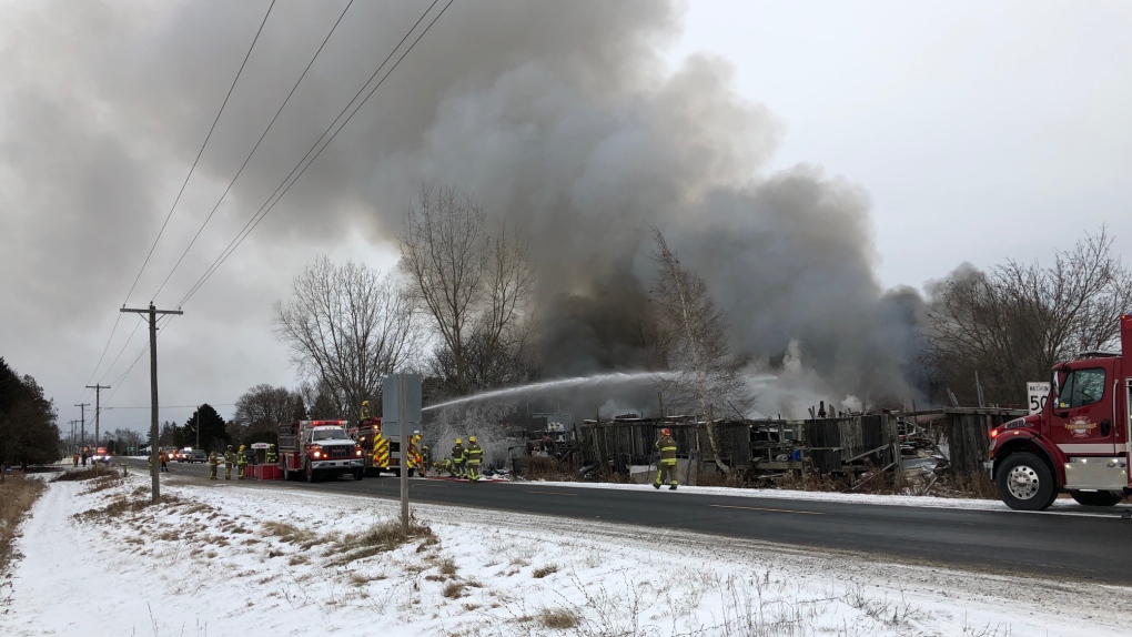 Smoke poured from 'difficult' scrapyard fire: Chief