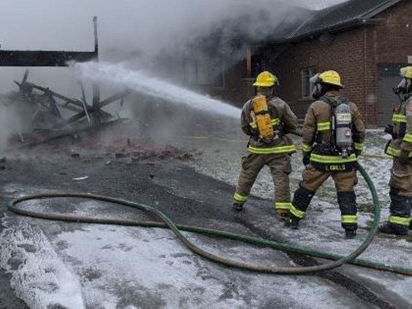 Major blaze damages four homes in Frankford