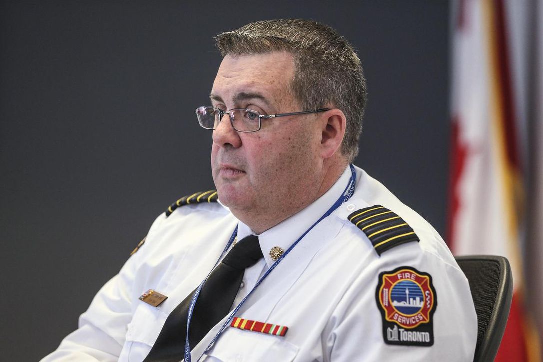 Toronto’s fire chief talks about the dangers of the job and importance of mental health. ‘We’re openly talking about it