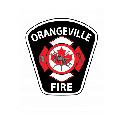 Fire Crest Logo for Orangeville Fire Services 