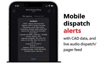 Mobile Dispatch Alerts